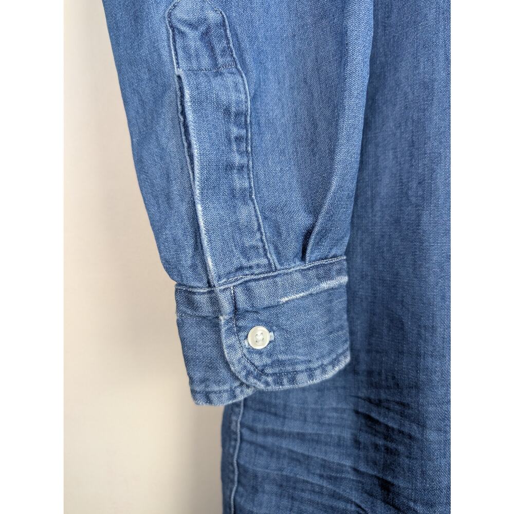 Frank & Eileen Mary Denim Shirt Dress S - Picture 4 of 9